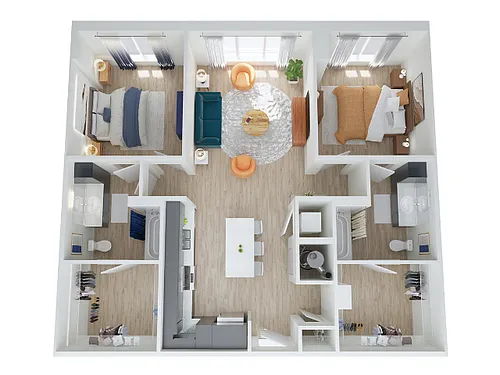 Floor plan B2D