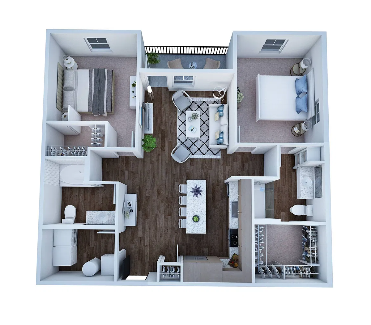 Floor plan B2 - Lotus