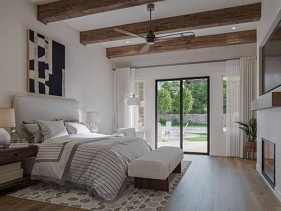 Novo 4 - Primary Bedroom rendering