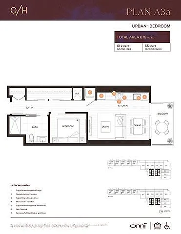 Floor plan Plan A3a