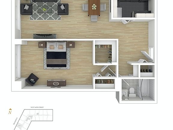 3rd image of 20 W 64th St APT 12G