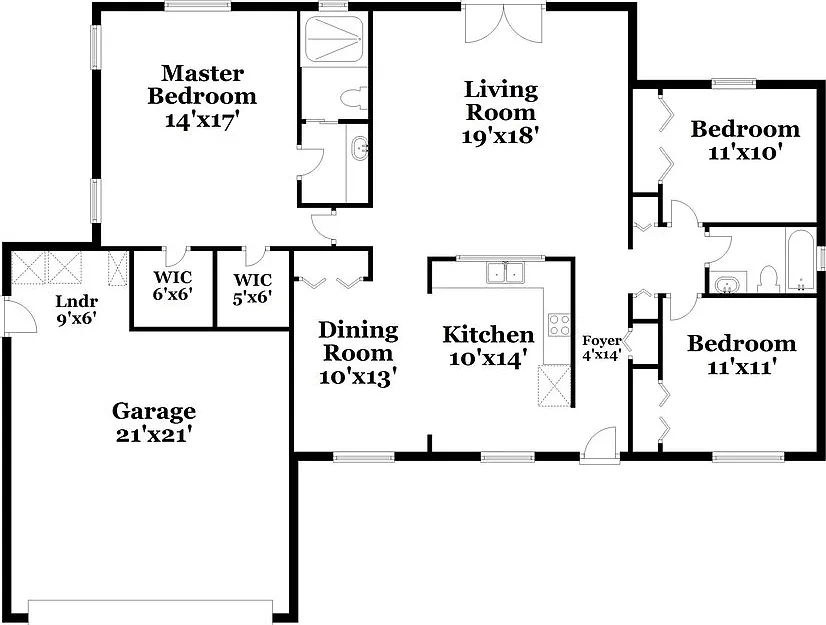 3 bed, 2.0 bath, 1472 sqft, $2,000 — Photo 2