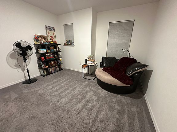 Front Bedroom: currently empty and has it's own dedicated closet space