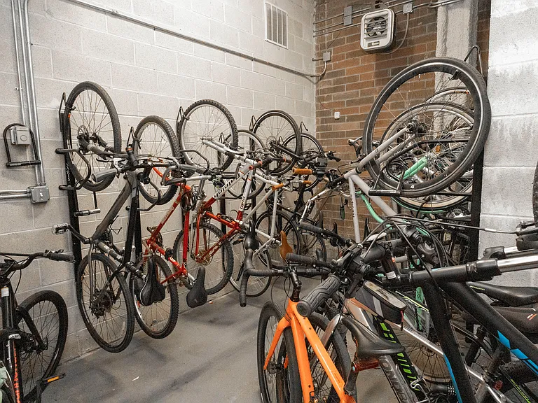 Bike Room. For Bikes. Or Bicycles if you're classy.