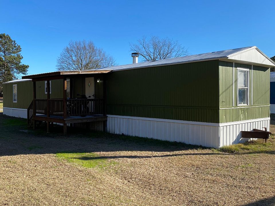 Front of mobile home