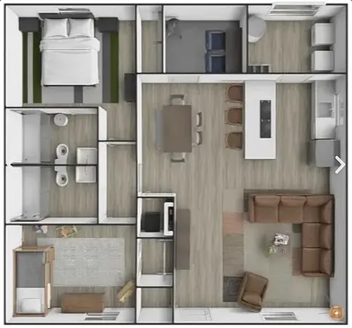 Floor plan Open Layout
