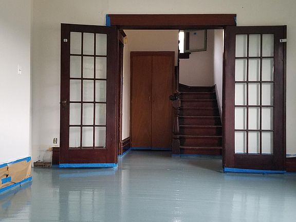 Living room and entry