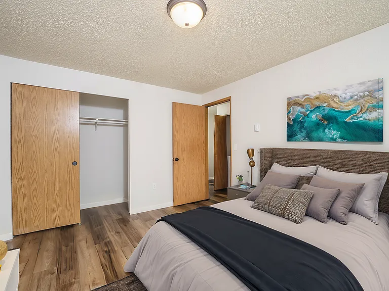 Experience the elegance and comfort of this beautifully designed bedroom. Experience the elegance and comfort of this beautifully designed bedroom.
