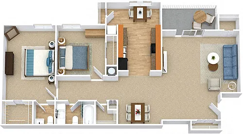 Floor plan Maple