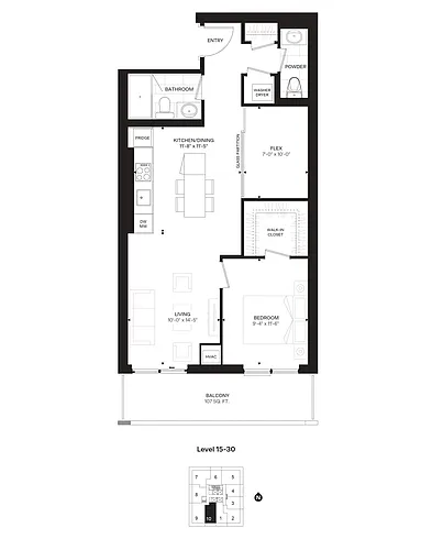 Floor plan Sage I