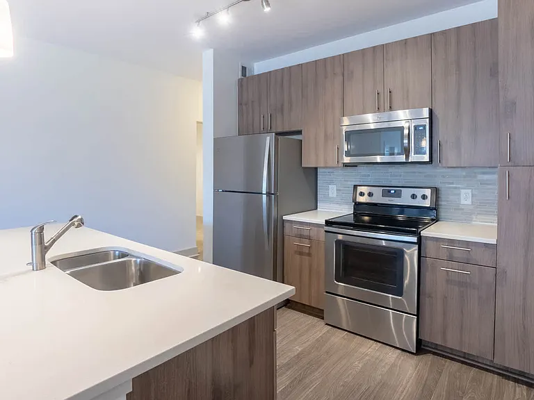 Kitchen with Stainless Steel Appliances
