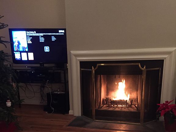 Working Fireplace