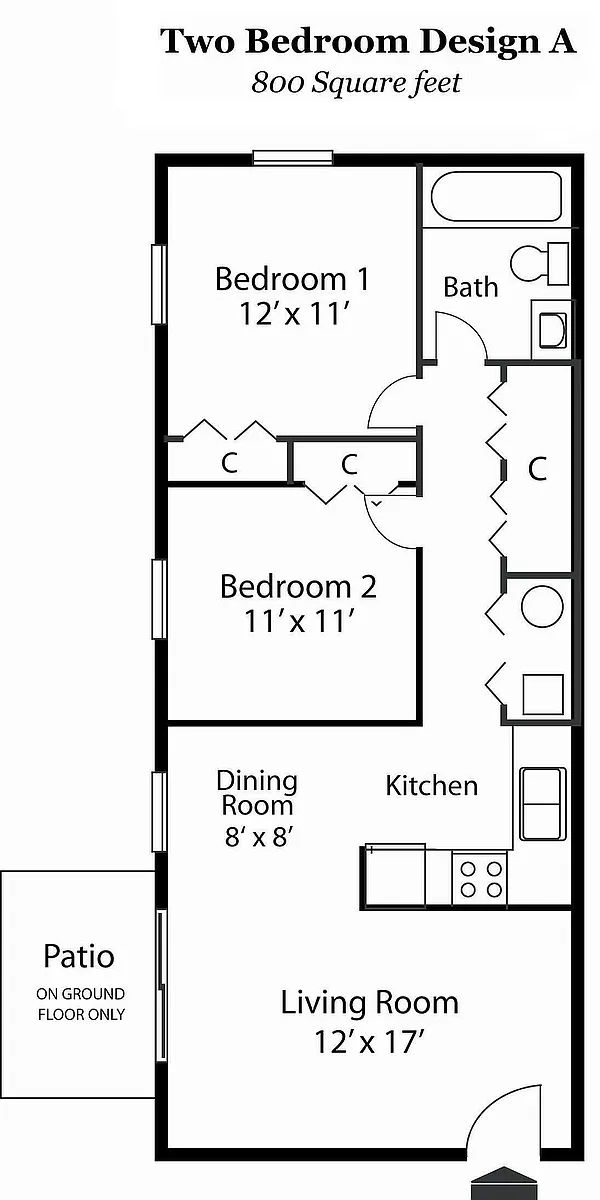 Floor plan B1