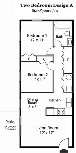 Floor plan B1