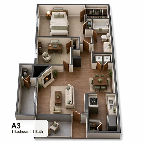 Floor plan A3