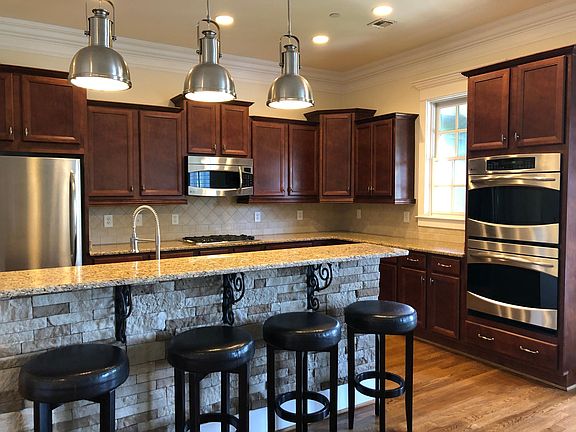 Kitchen with barstools included