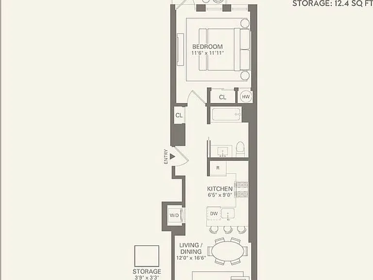 355 W 39th St #6B — Photo 2