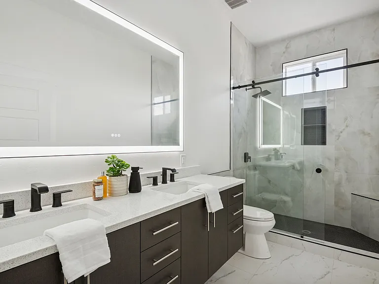 Master Bathroom with Shower.