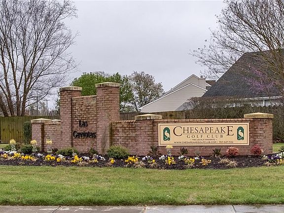 Chesapeake golf club is a quick golf cart ride from this home! 