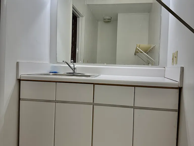 half bath & laundry room