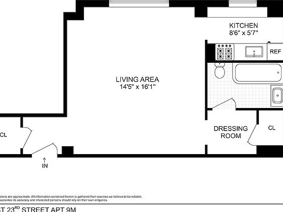5th image of 300 W 23rd St APT 9M