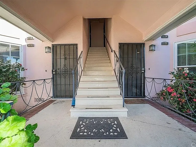 stairs leading up to apartment