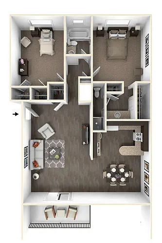 Floor plan B1