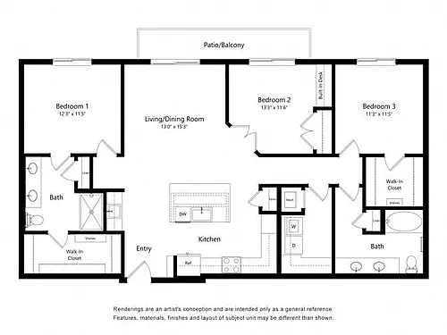 Floor plan C4