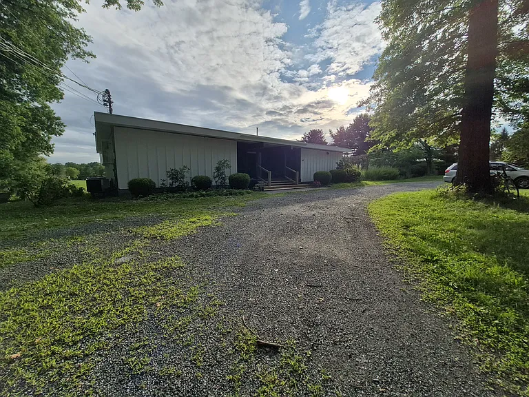 Driveway View of House