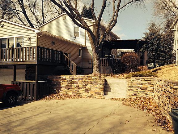 Extra wide driveway