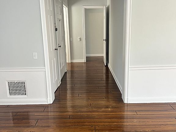 Hallway view from the living room.