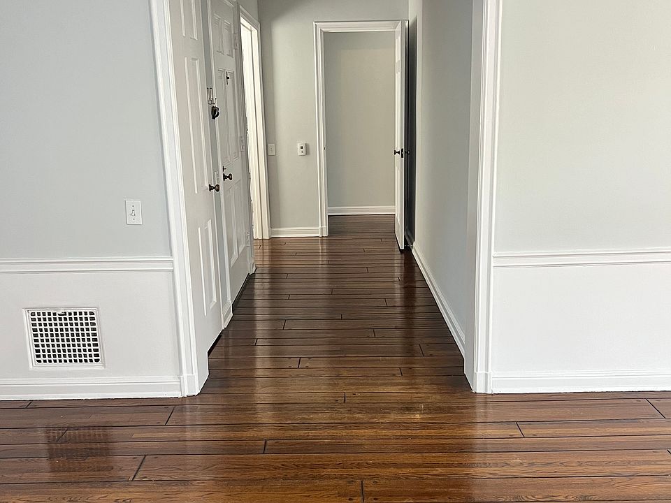 Hallway view from the living room.