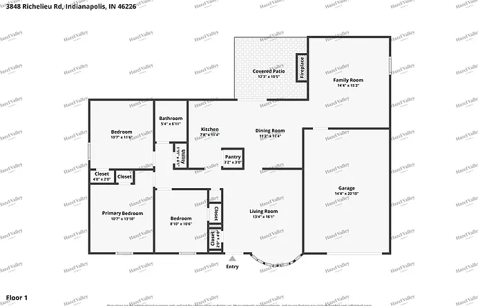 3 bed, 1.0 bath, 1527 sqft, $1,450 — Photo 2