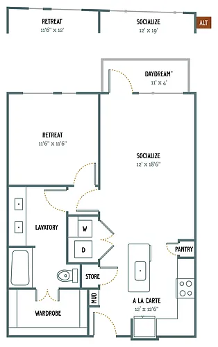 Floor plan A4