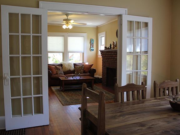 Dining area to living room.