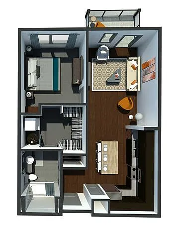 Floor plan A1