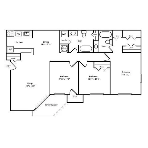 Floor plan C2