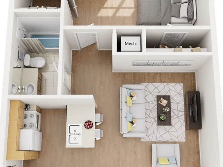 The Shelton Apartments- 1/2 Off First Months Rent AND 1/2 Off in June! — Photo 2