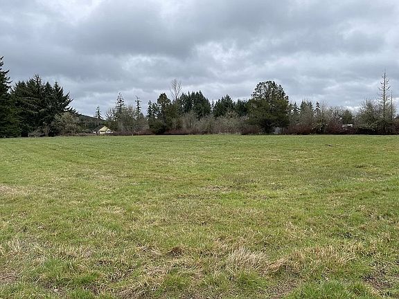 Southwest corner of property