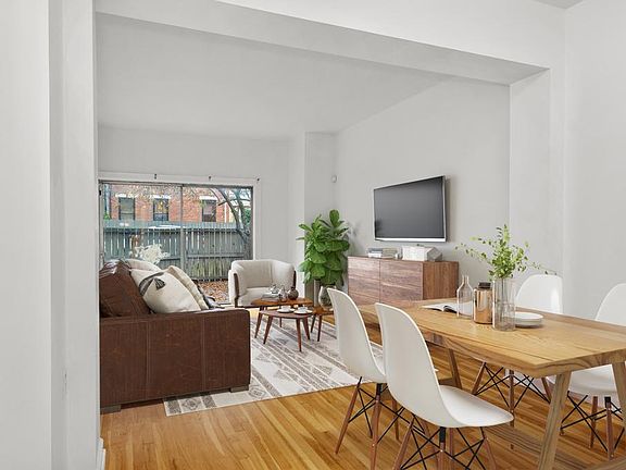 Living Room with Porch Access