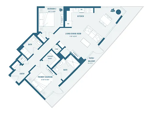 Floor plan Colette D2