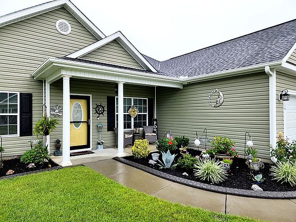 Front and Flower bed