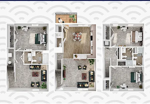 Floor plan The Blue Ridge