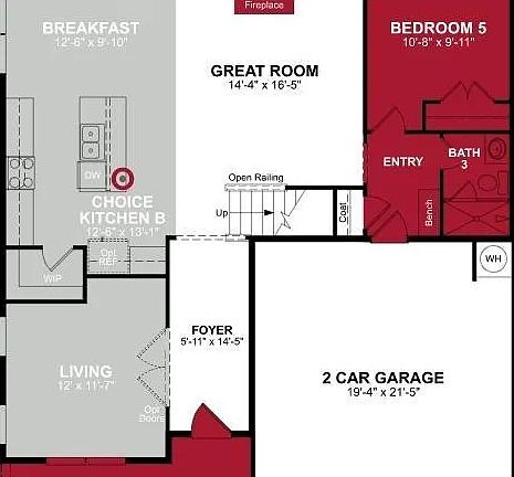 1st floor plan