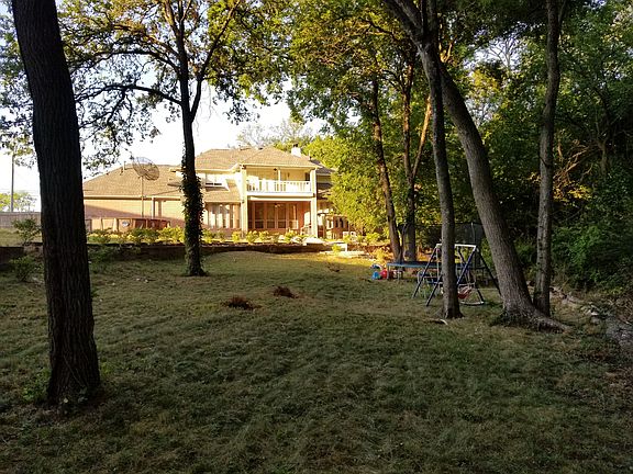 large backyard