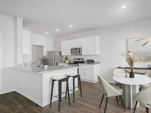 Enjoy a full suite of appliances by Whirlpool in this move-in ready home