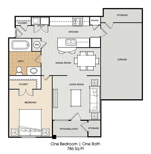 Floor plan A1G