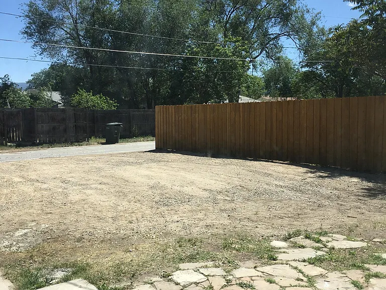Backyard that leads to the CMU baseball field