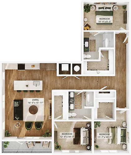 Floor plan C1
