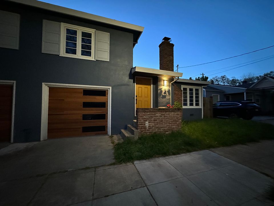Front of house with Google home access